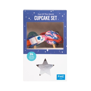 Cupcake Set - Weltraum